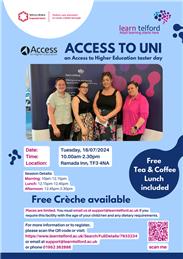 Learn Telford Access to Higher Education courses